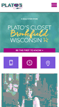 Mobile Screenshot of platosclosetbrookfield.com